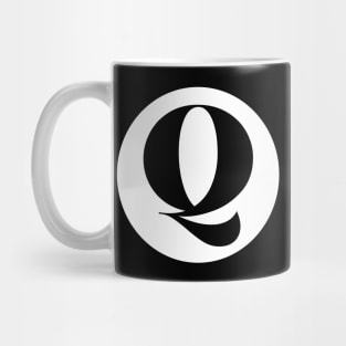 Q (Letter Initial Monogram) Mug
